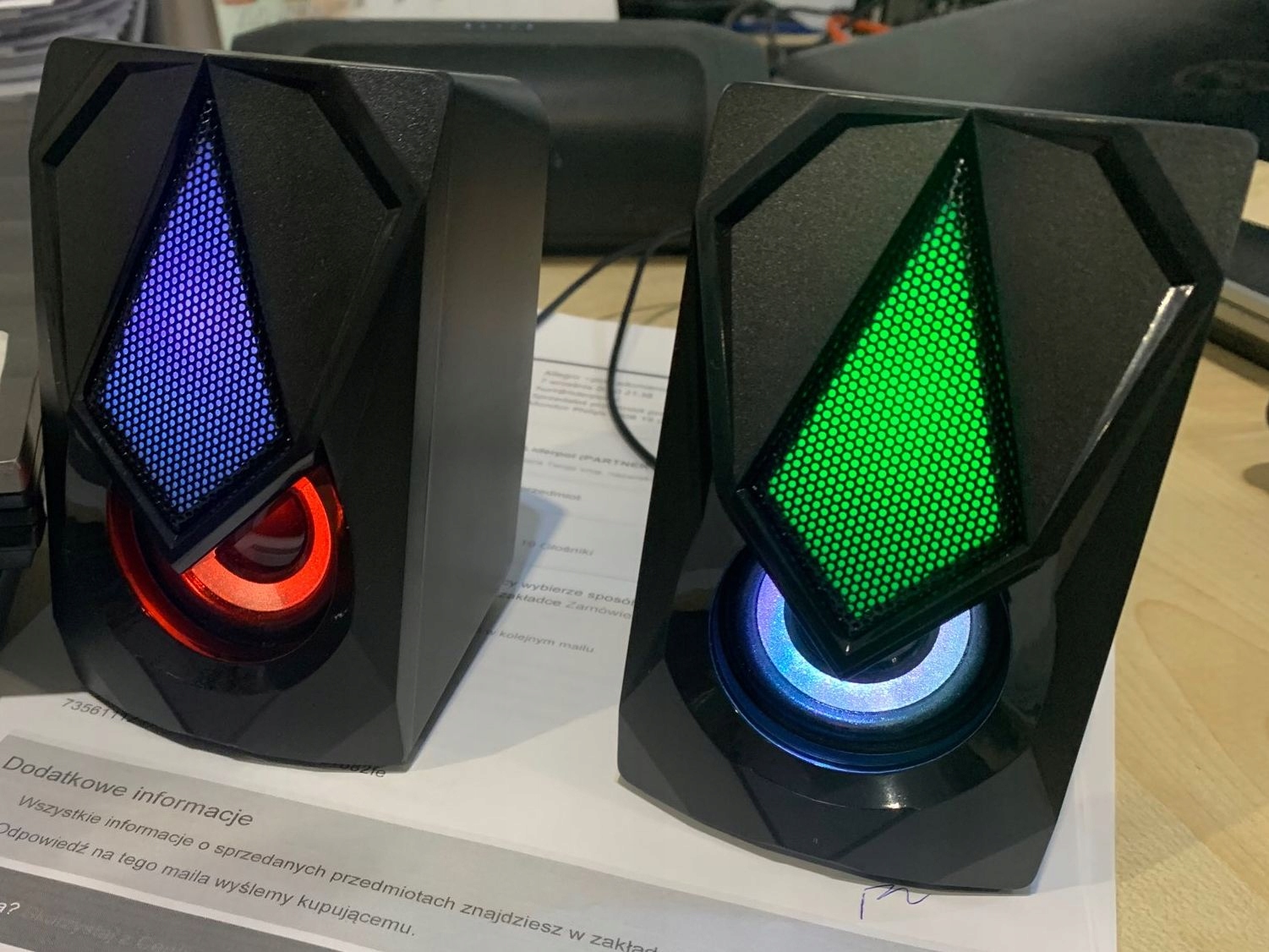 GŁOŚNIKI KOMPUTEROWE Esperanza Boogie 2.0 USB LED Kod producenta EGS102