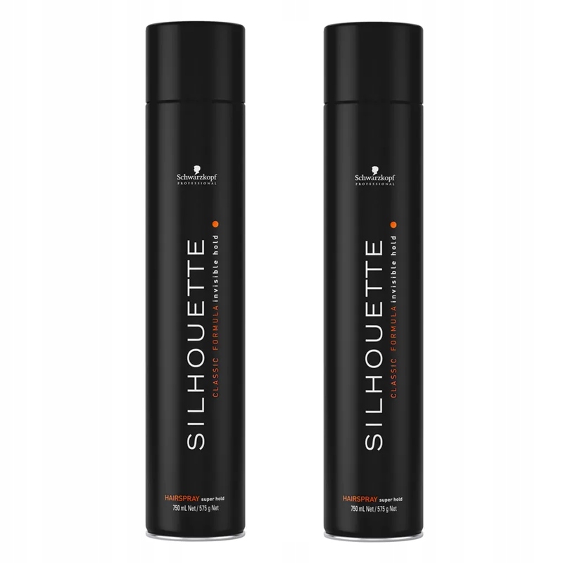 Schwarzkopf Silhouette Lak na vlasy silně tužící 2x 750ml Hold extra silný