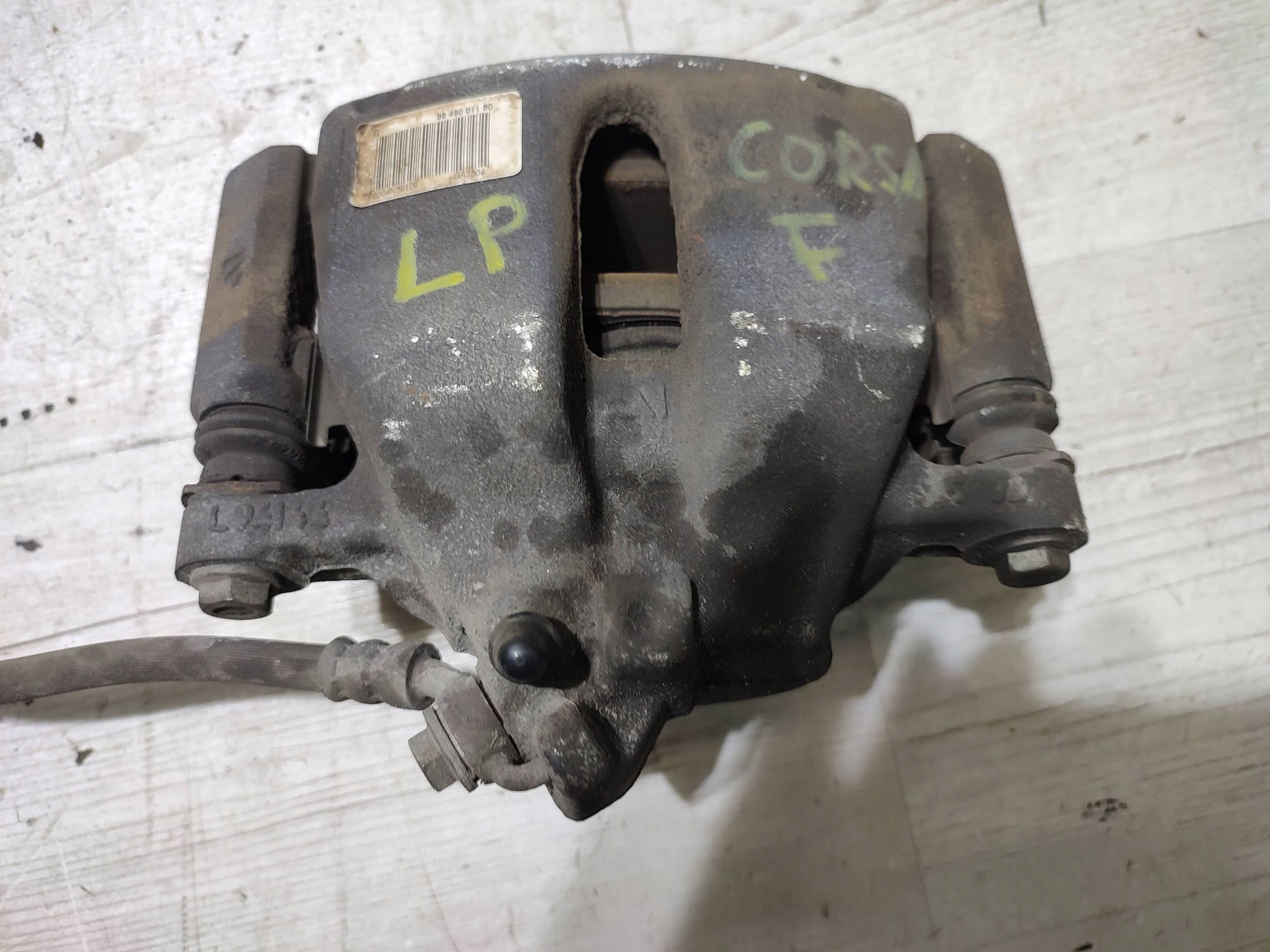 Opel Corsa F 2022 front side left caliper brake