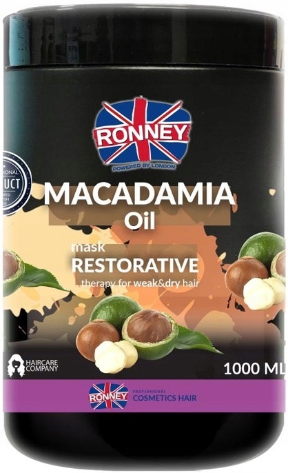 

Ronney Maska Do Włosów Suchych Macadamia Oil 1L