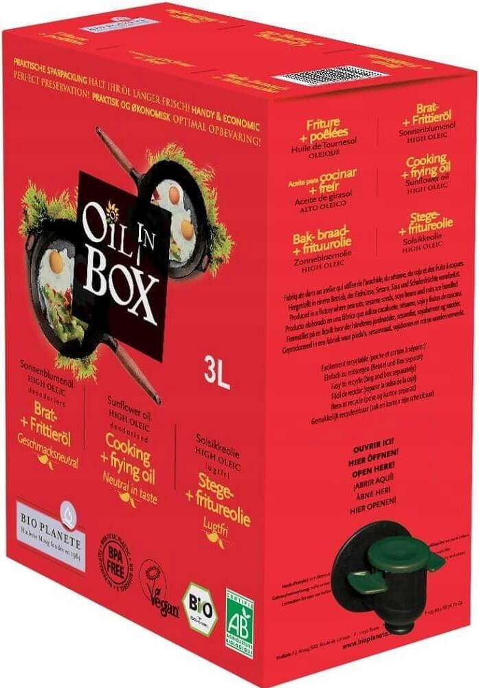 Levně Olej na vaření a smažení Bio 3 l Horeca (Bio Planete)