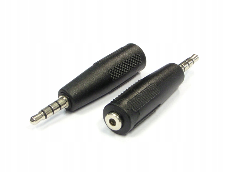 

Gniazdo Jack 2,5mm / wtyk mały Jack 3,5mm 4 polowy