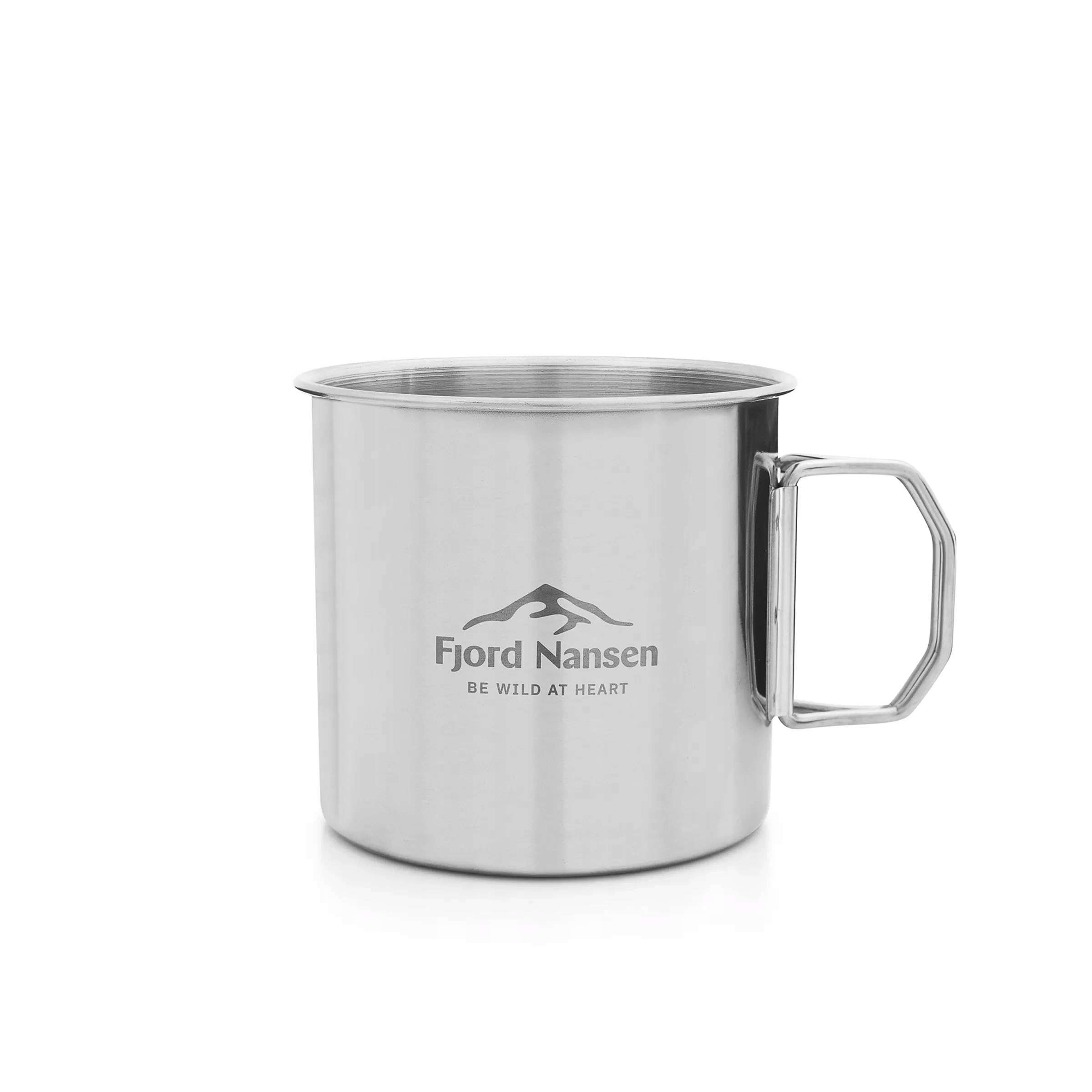 Kubek turystyczny stalowy Fjord Nansen Brann Cup 550 ml