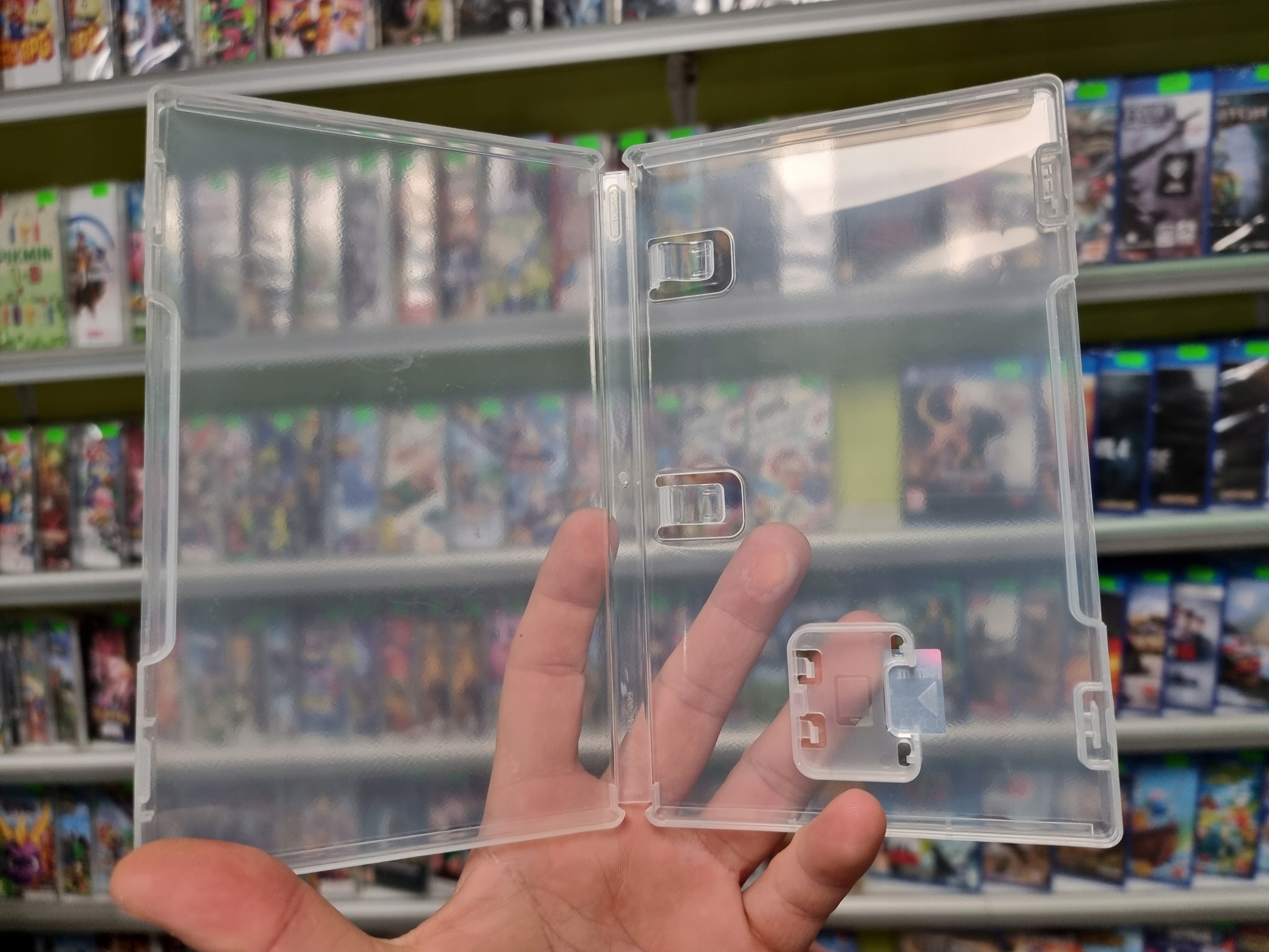 ORYGINALNE PUDEŁKO NA GRĘ GRY NINTENDO SWITCH ZESTAW 5 SZT Z EMBLEMATEM Producent Nintendo