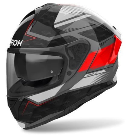 Airoh Spark 2 Zenith Červený Lesk Motocyklová Prilba Integrálna Ako Darček