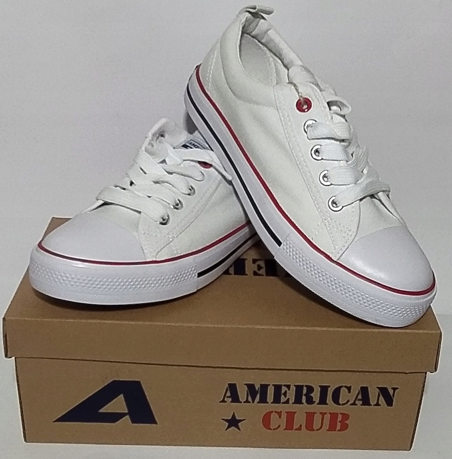 

Obuwie Trampki Sznur Nowa Kol. White American r 41