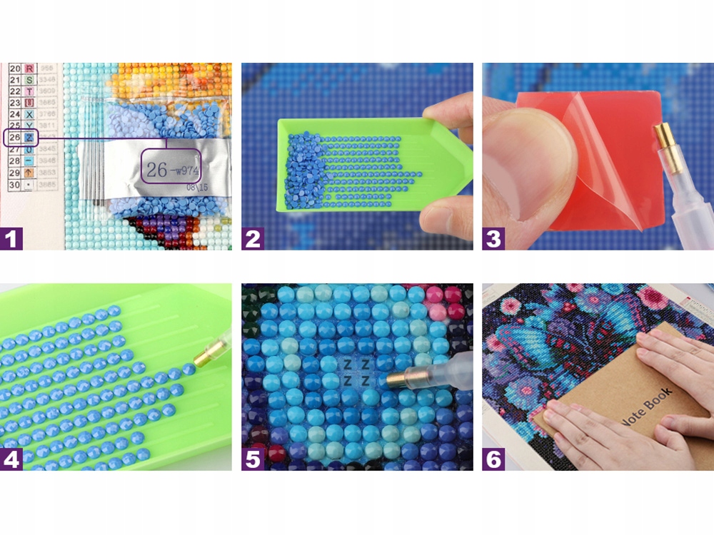 HAFT DIAMENTOWY MALOWANIE DIAMENTAMI DRZEWO 3D Wiek dziecka 7 lat +