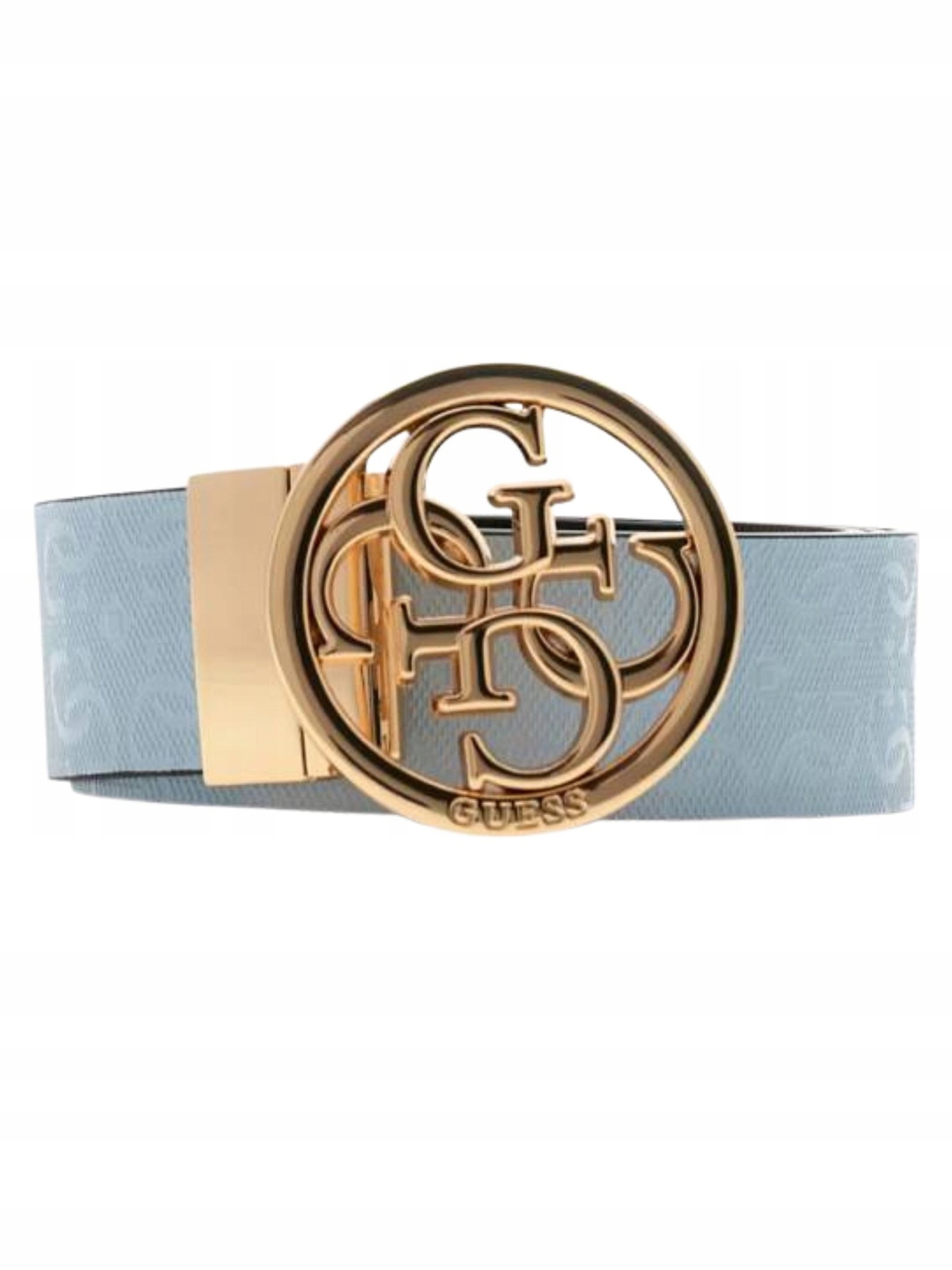 Dámský Pásek Guess BW9319 P6135 Aqm Černý Modrý Pásek: S