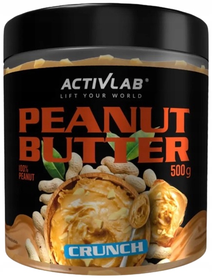 ACTIVLAB Peanut Butter crunch krem orzechowy z orzeszków ziemnych 500 g ...