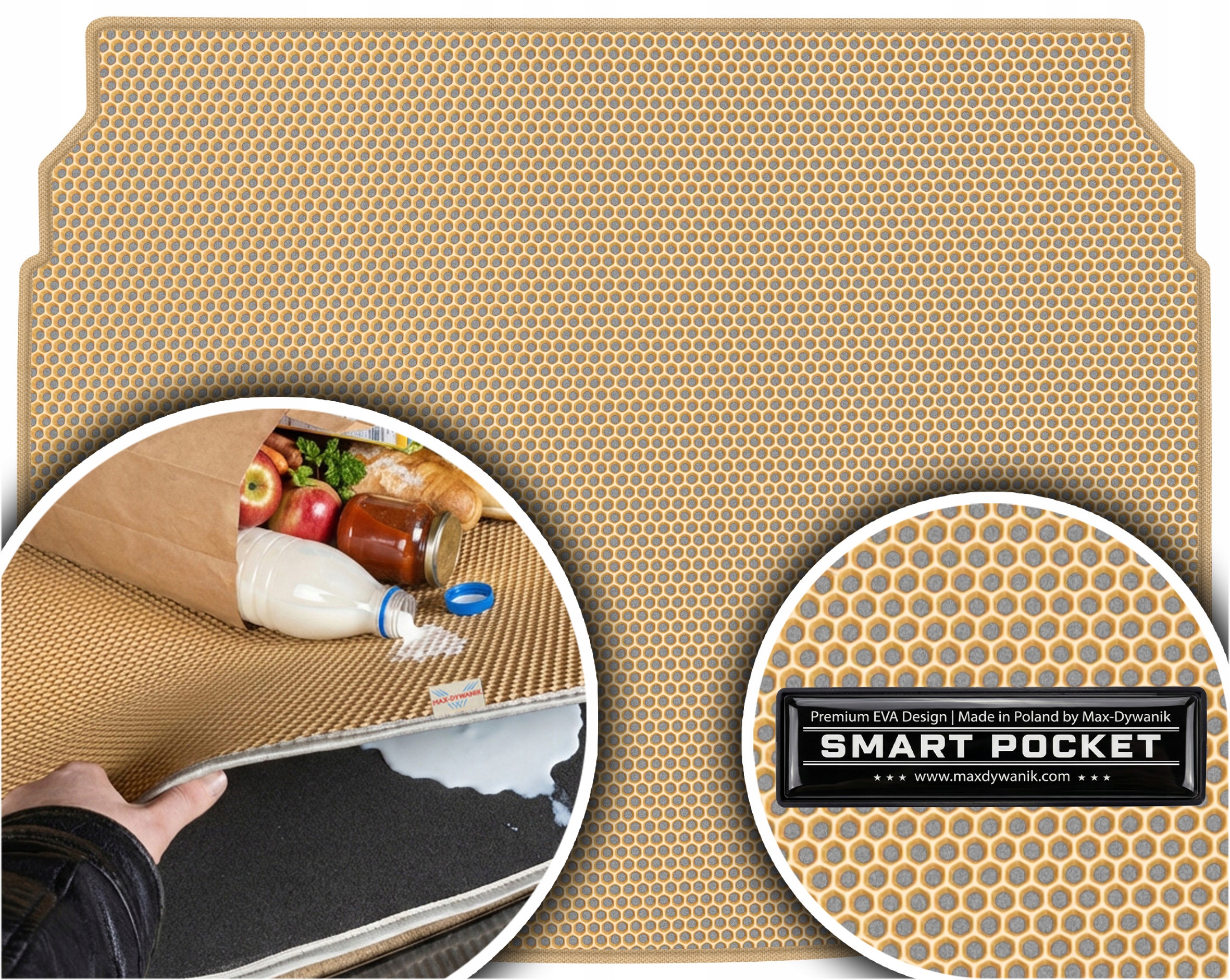 Volkswagen Taigo Suv 2021 Vložka do zavazadlového prostoru Eva Smart Pocket Béžová