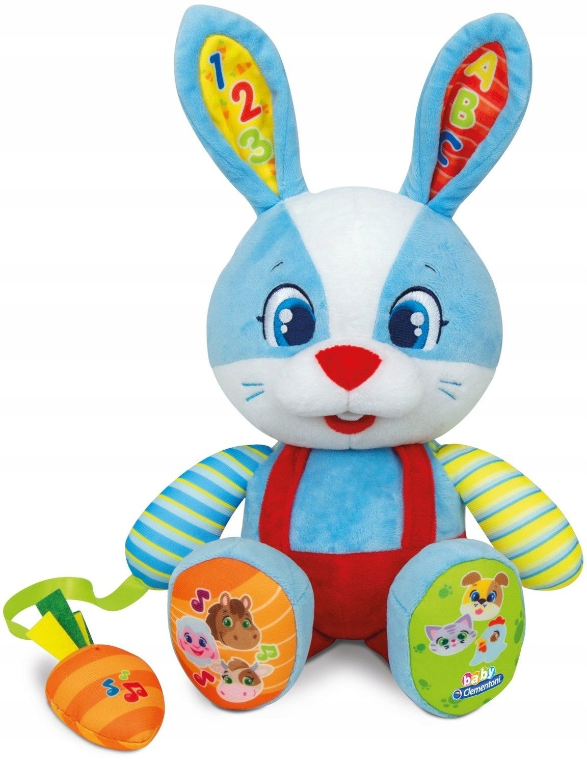 CLEMENTONI INTERAKTYWNY KRÓLICZEK LILLO MÓWI UCZY Marka Clementoni