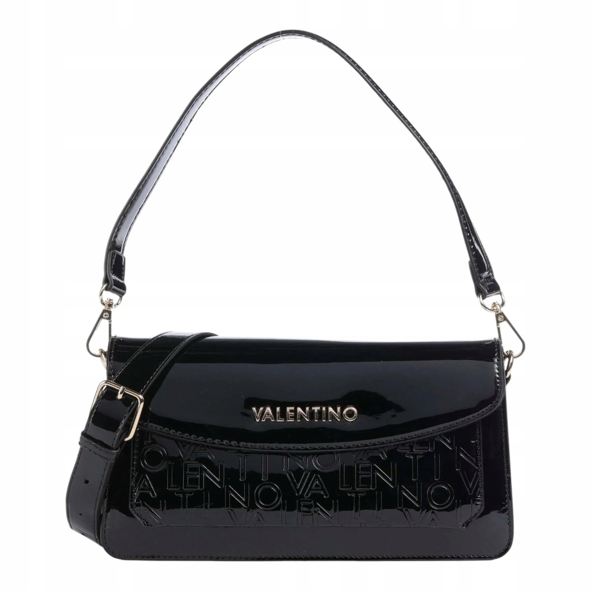 Valentino Dámská Kabelka Geranium Shoulder Bag Černá