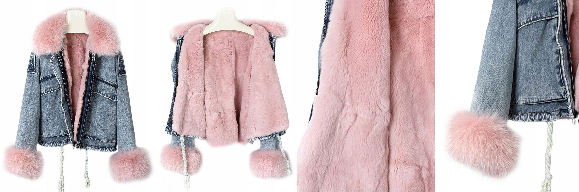 

Kurtka Jeansowa Z Futerkiem Katana Miś Futerko XL