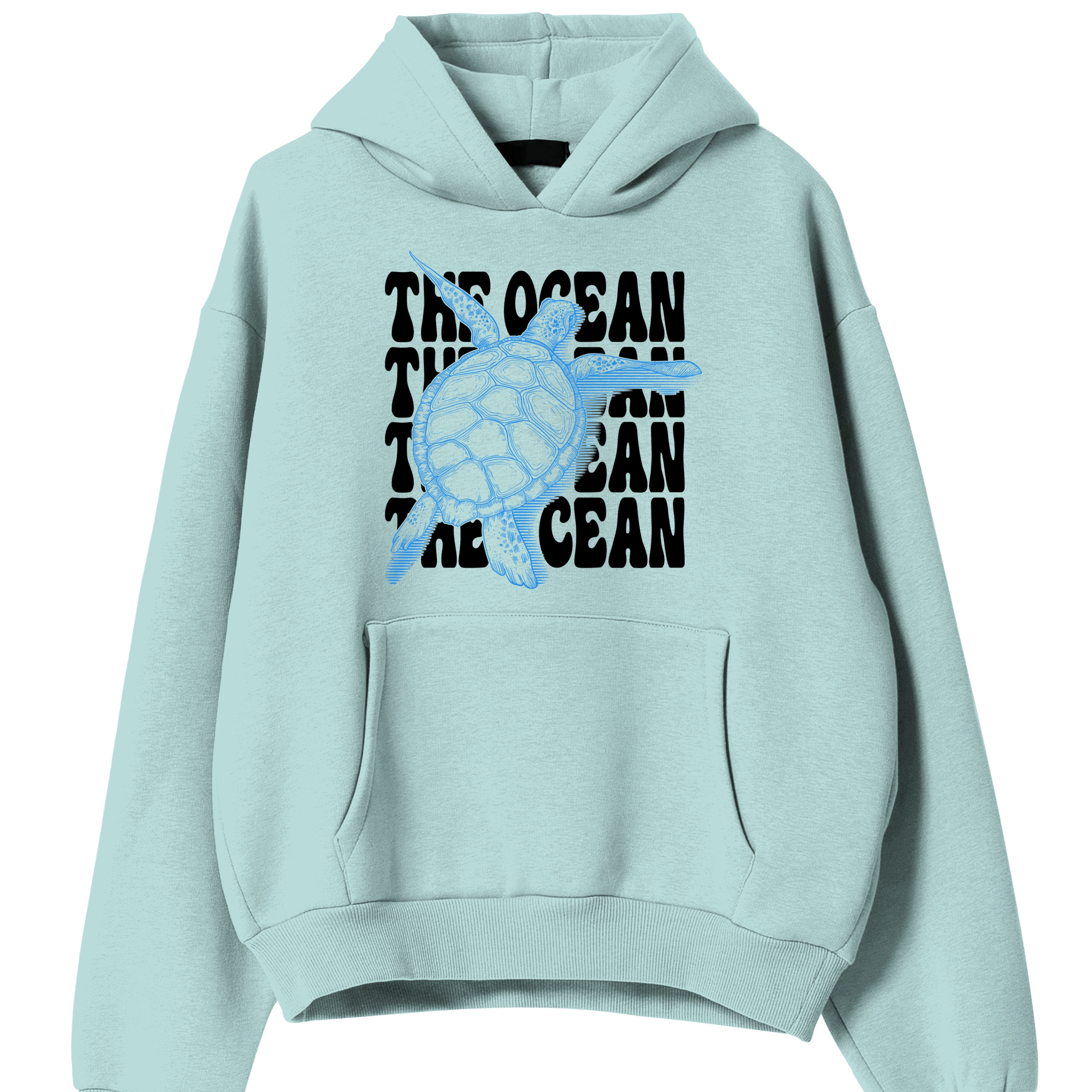 Mikina Mátová Kapuce jako Dárek pro milovníka moře The Ocean M