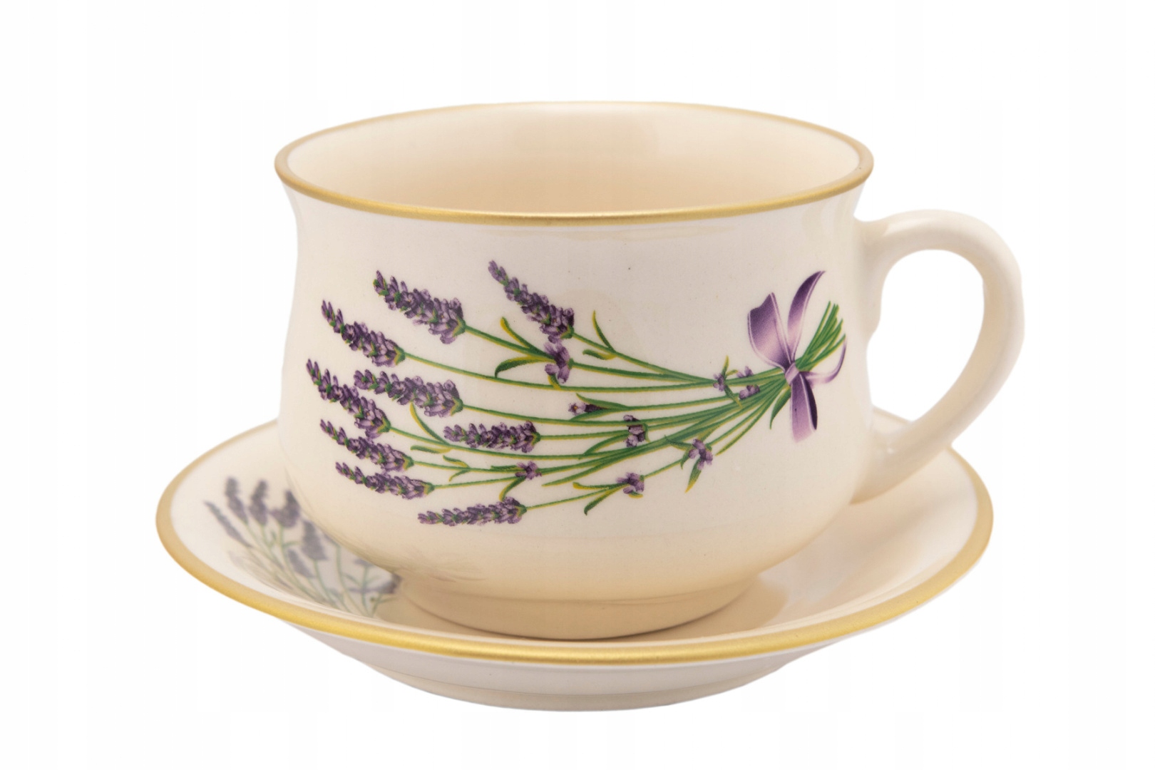 

Filiżanka Polska Maria Mieroszów Kokarda Lawenda