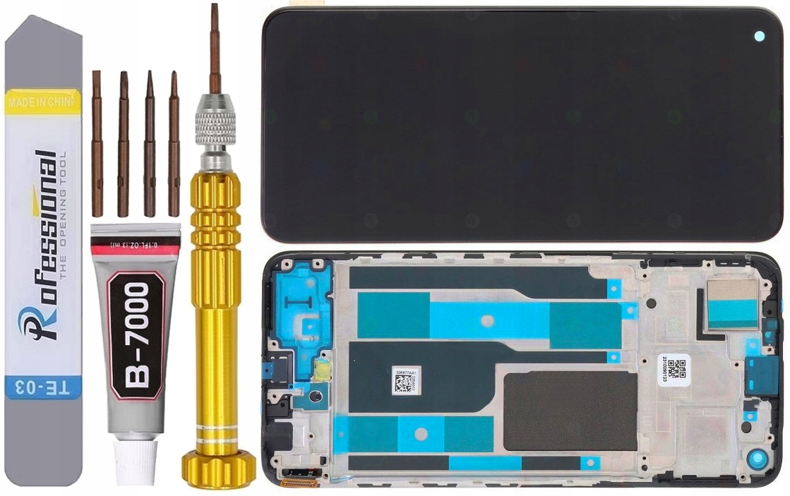 Oppo Realme 9 Pro Plus Incell LCD Displej Rámeček