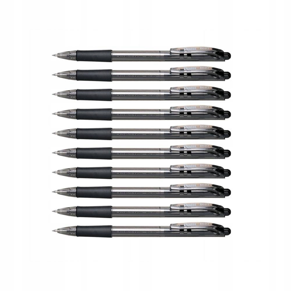 

Czarny długopis automatyczny 0,7 Pentel BK-417