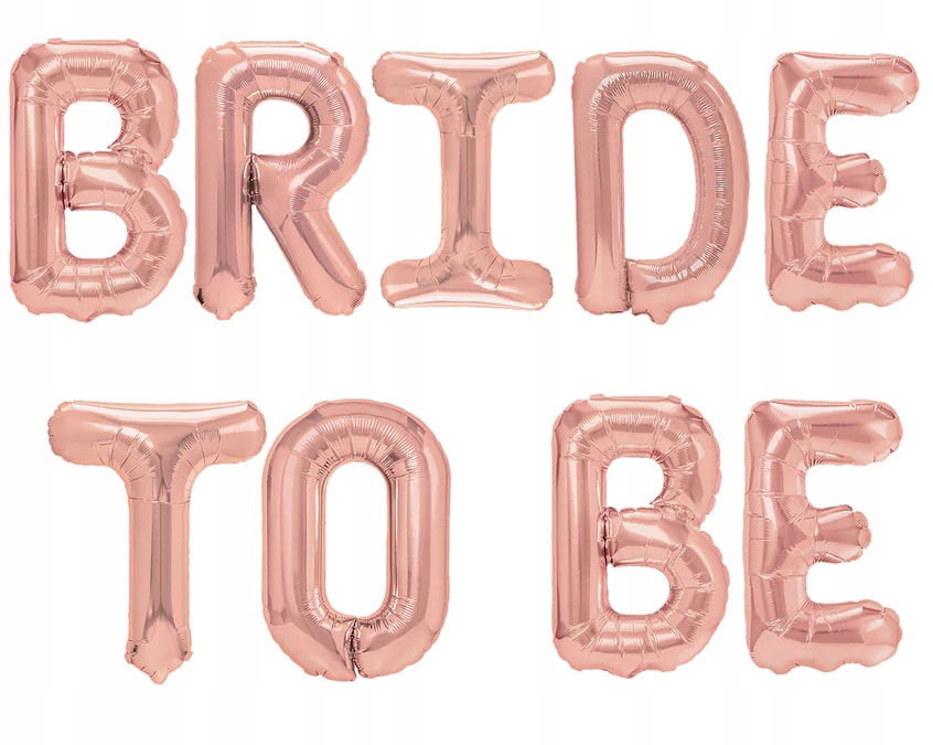 

Balony Wieczór Panieński Bride To Be Różowe Złoto