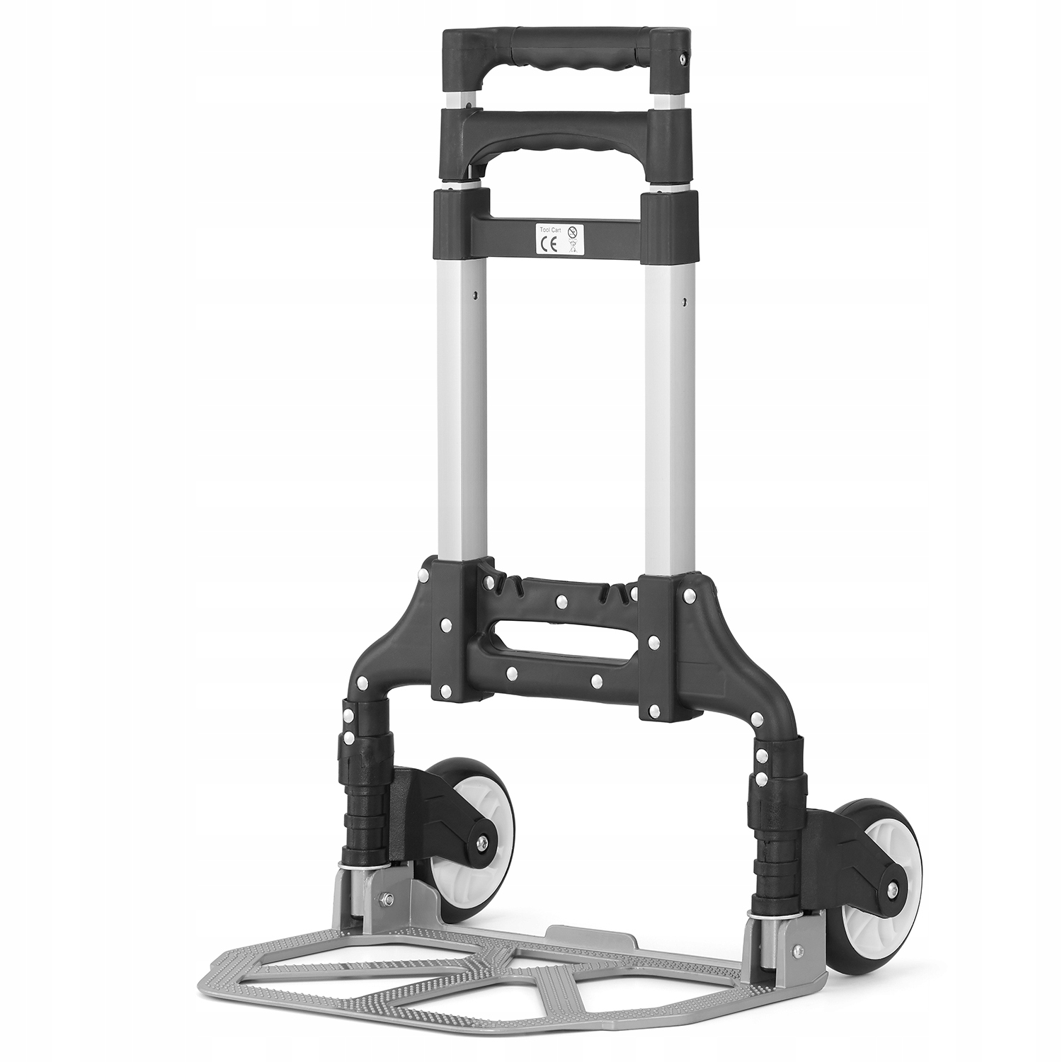 Wózek transportowy młynarka składany aluminiowy HIGHER płaski MOCNY 70kg — 13