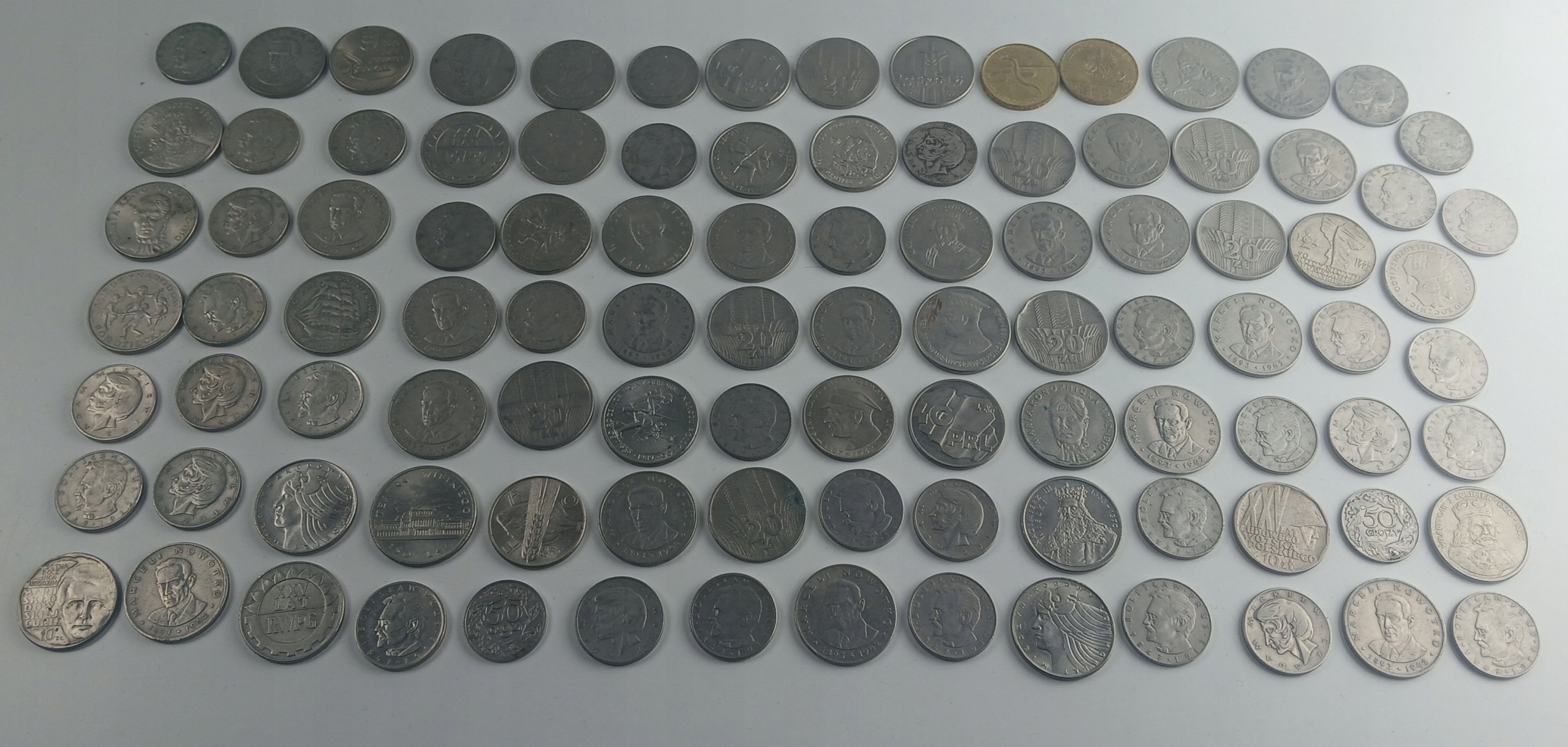 KOLEKCJA POLSKICH MONET 99szt.