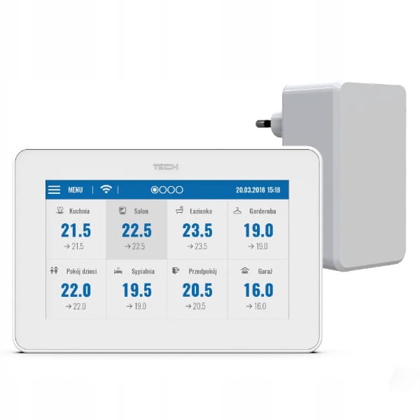 Tech Panel Kontrolny Moduł Wifi M-9T Biały