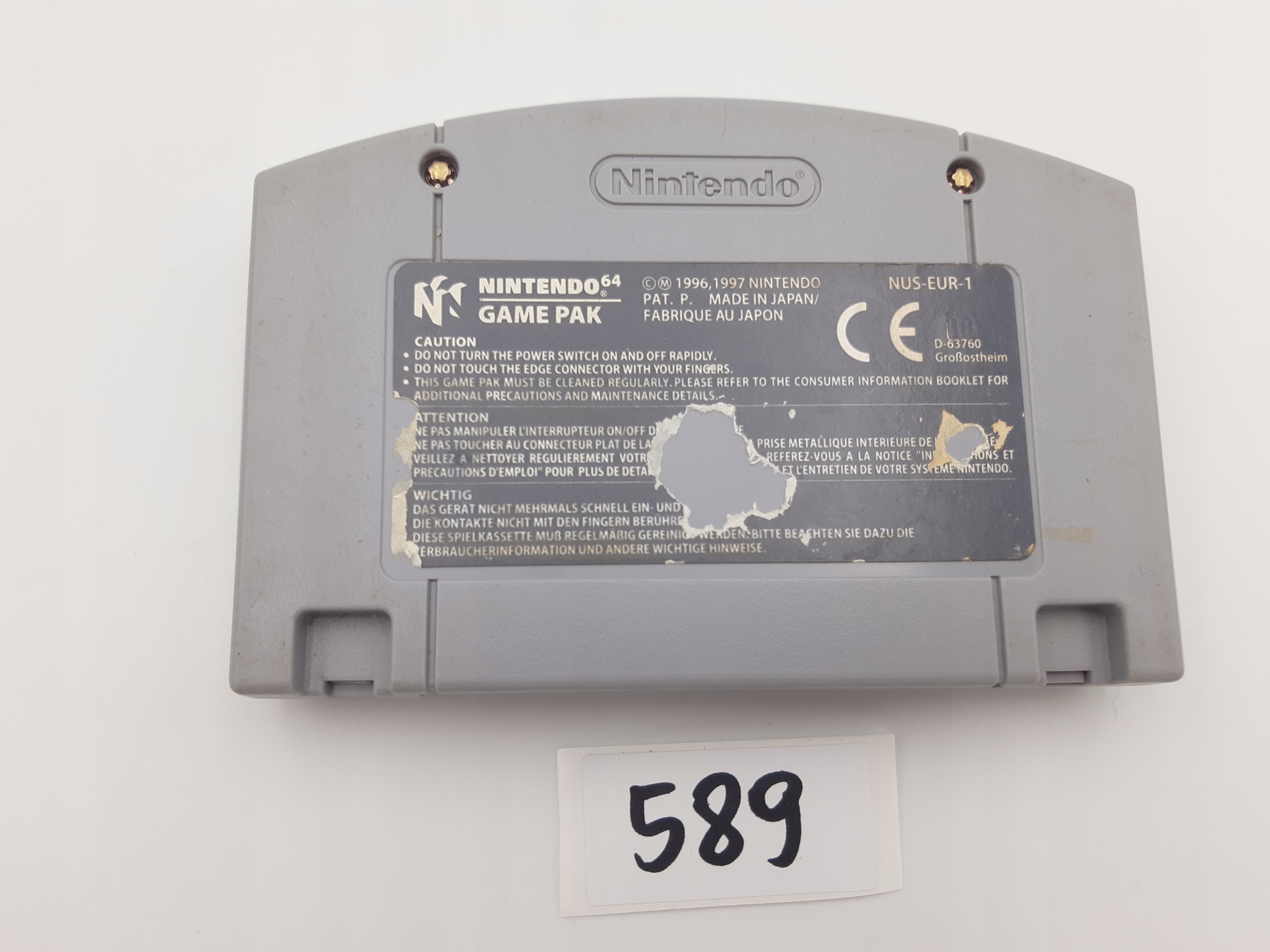 NINTENDO 64 BUCK BUMBLE Platforma Nintendo 64