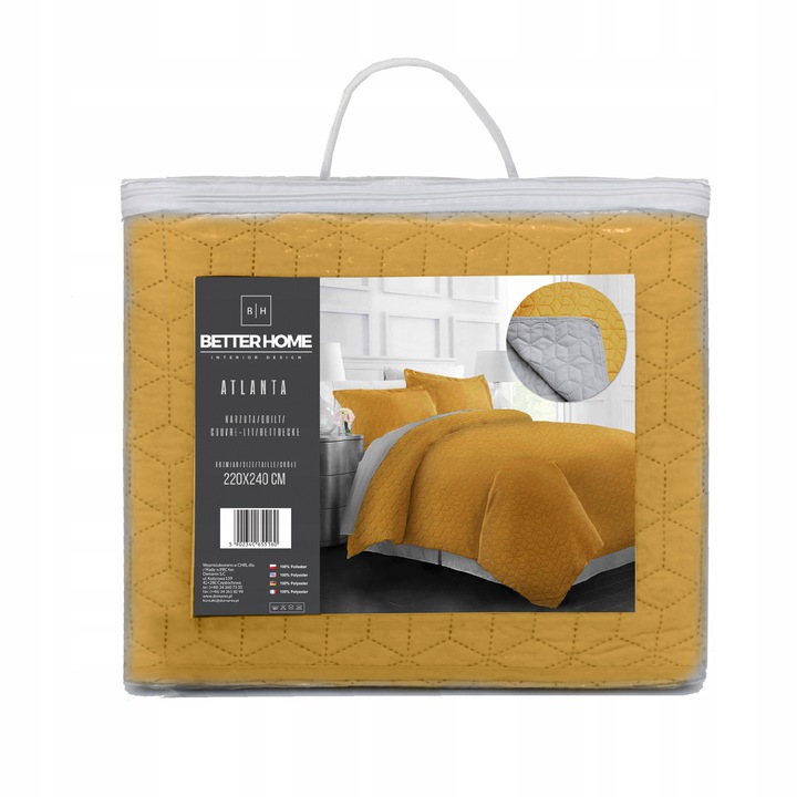 

Narzuta Dwustronna Na Łóżko 220X200 Pled