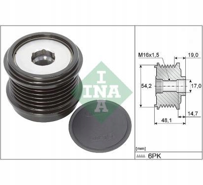 INA KOLO PASOWE ALTERNATORA FORD FORD USA Producent części Schaeffler INA