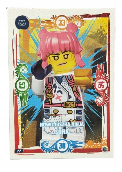Karta Lego Ninjago Seria 9 Numer 077