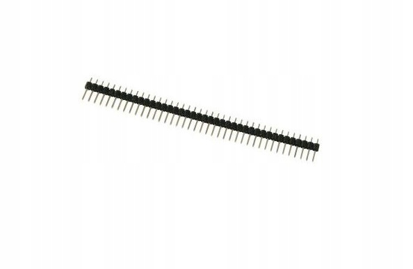 

Listwa goldpin 40 pin czarna 2 sztuk