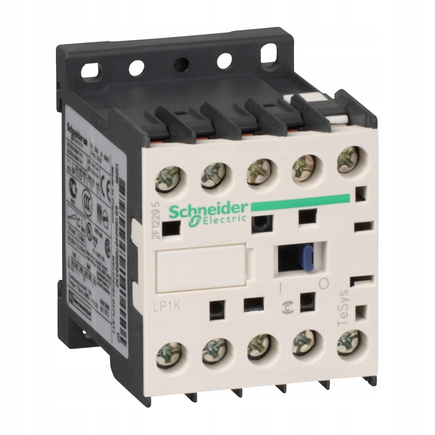 

Stycznik Schneider 6A 3P 24V DC 1NO LP1K0610BD