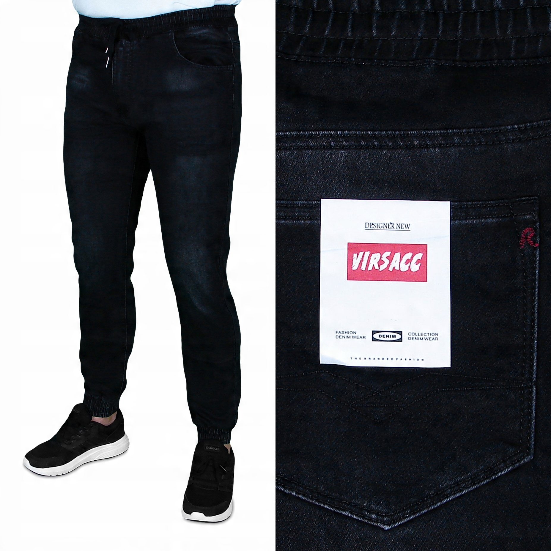 

Spodnie Męskie Jogger Jeans W44 Rozmiar 5XL