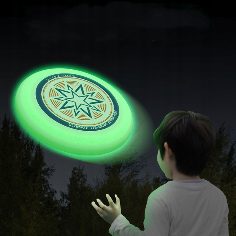 Lampka nocna fluorescencyjna frisbee 27cm Marka inna