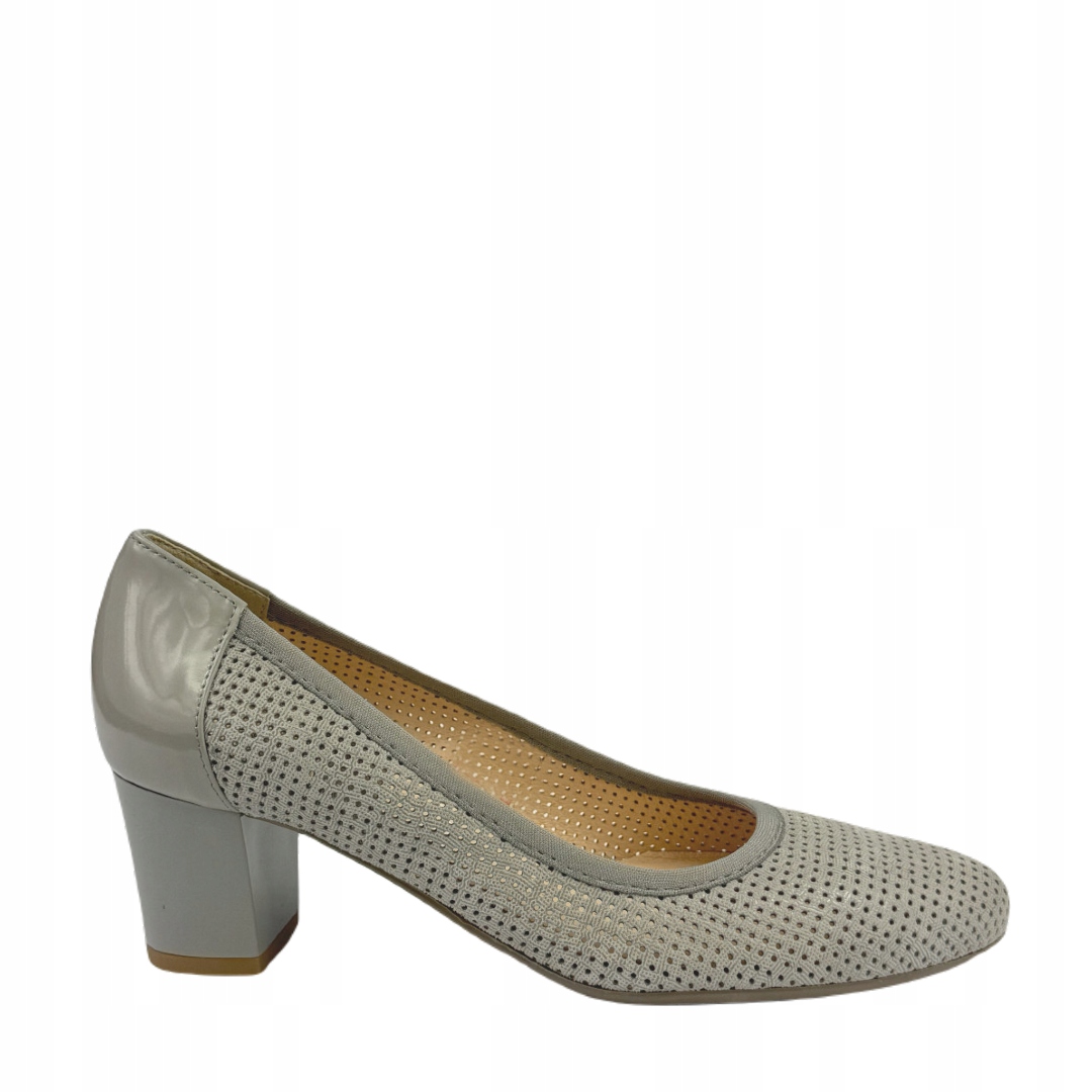 Dámské lodičky Arka Bioeco 5635/1359/0387 šedé 42, Šedá