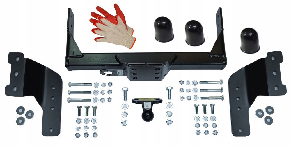 2800KG+112KG HAK HOLOWNICZY do FORD TRANSIT 2000-2014 BLASZAK FURGON BUS Homologacja tak