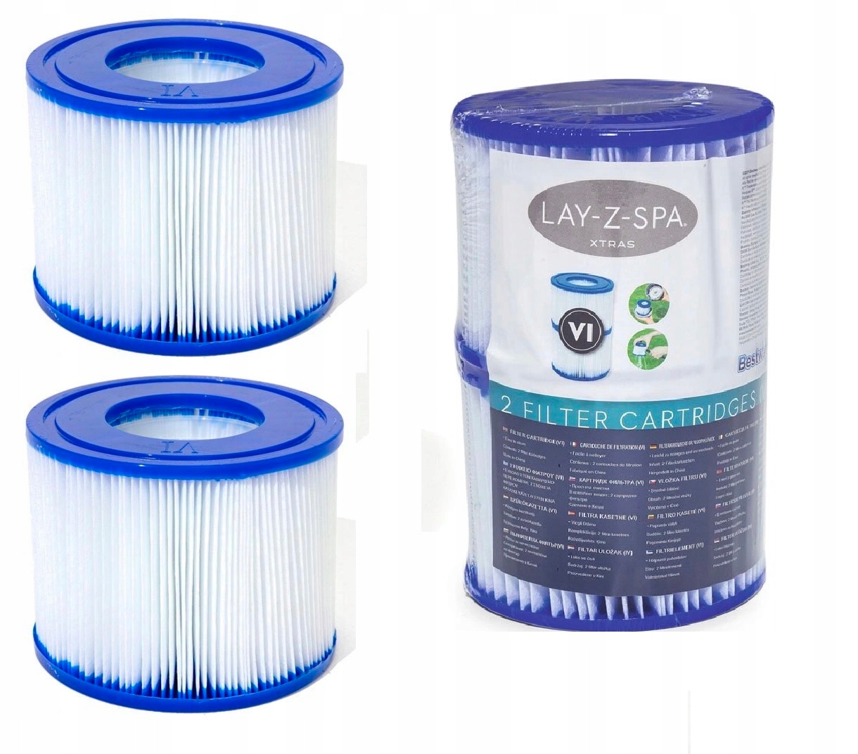 

Filtr do Pompy Lay-Z Spa Bestway Typ VI 2 szt.