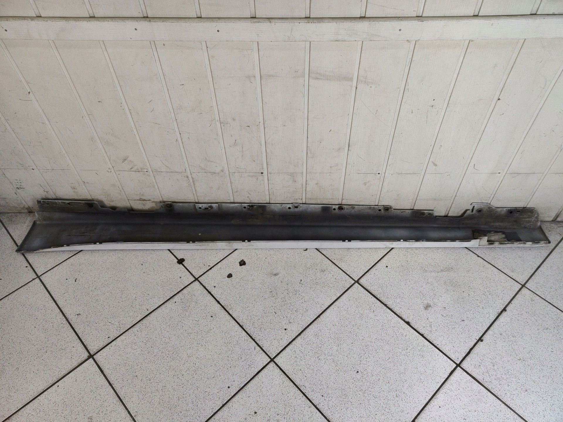 moulding threshold exterior right side BMW 3 F30 2014