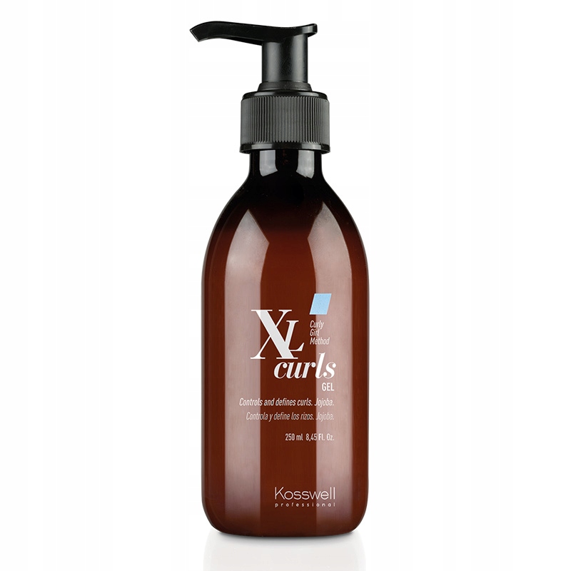 Gel pro styling kudrnatých vlasů a humektanty, proteiny Aloe Jojoba