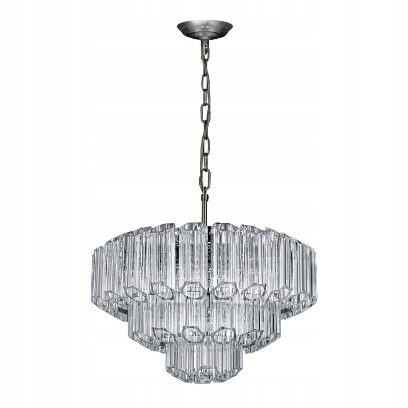 Lampa wisząca sufitowa Dana 50x150 transparentna