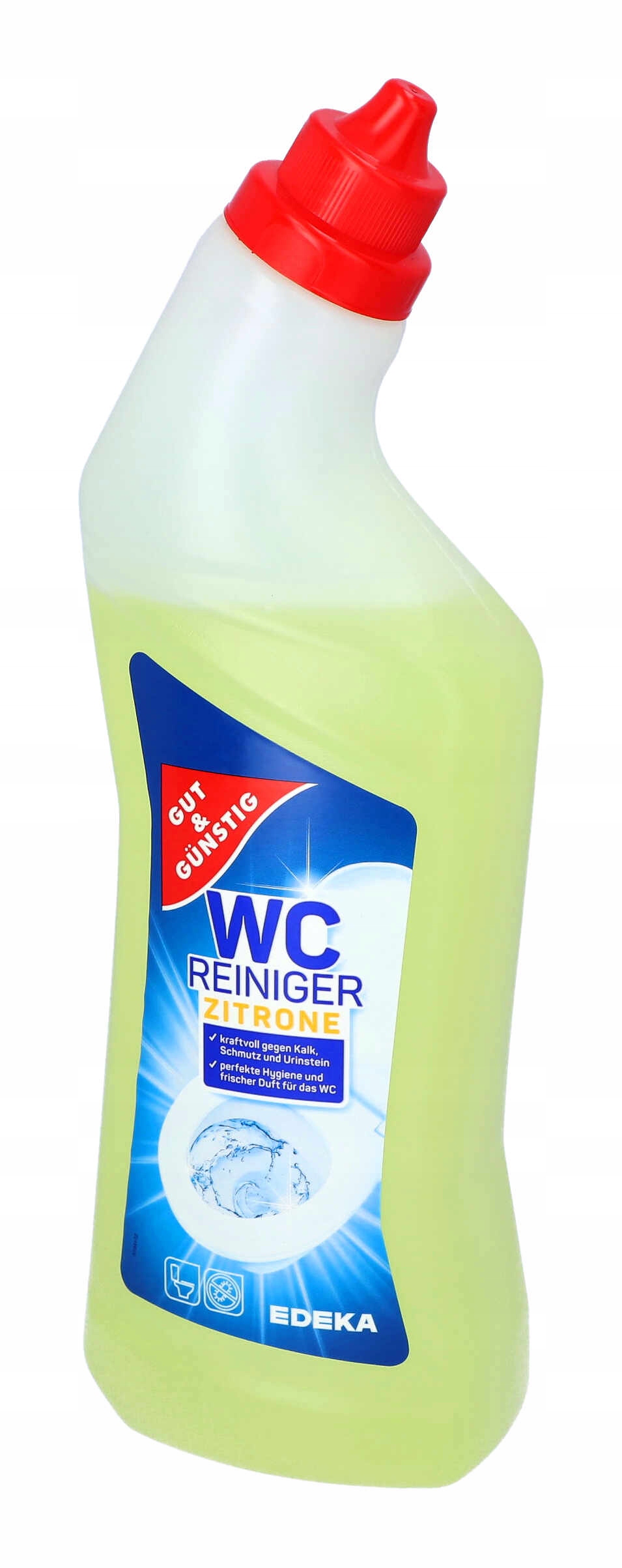 Niemiecki Żel do WC G&G Reiniger Zitrone 1L Rodzaj czyszczenie WC