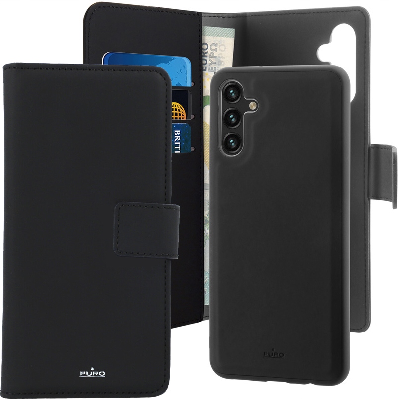 

Etui z klapką Puro do Galaxy A13 5G plecki portfel