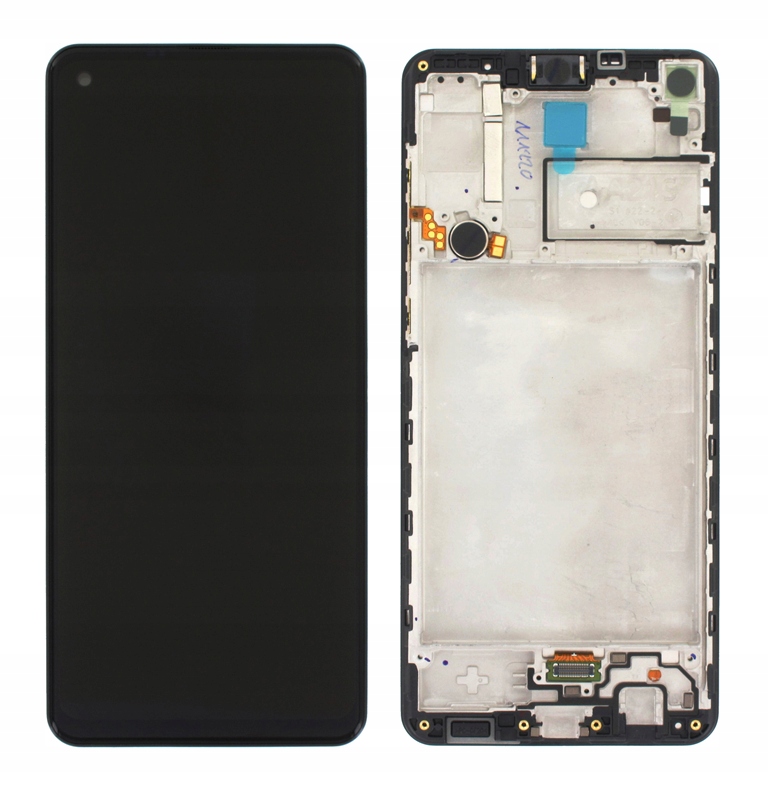Org LCD displej Samsung A21s 2020 SM-A217 Čierny S Rámčkom