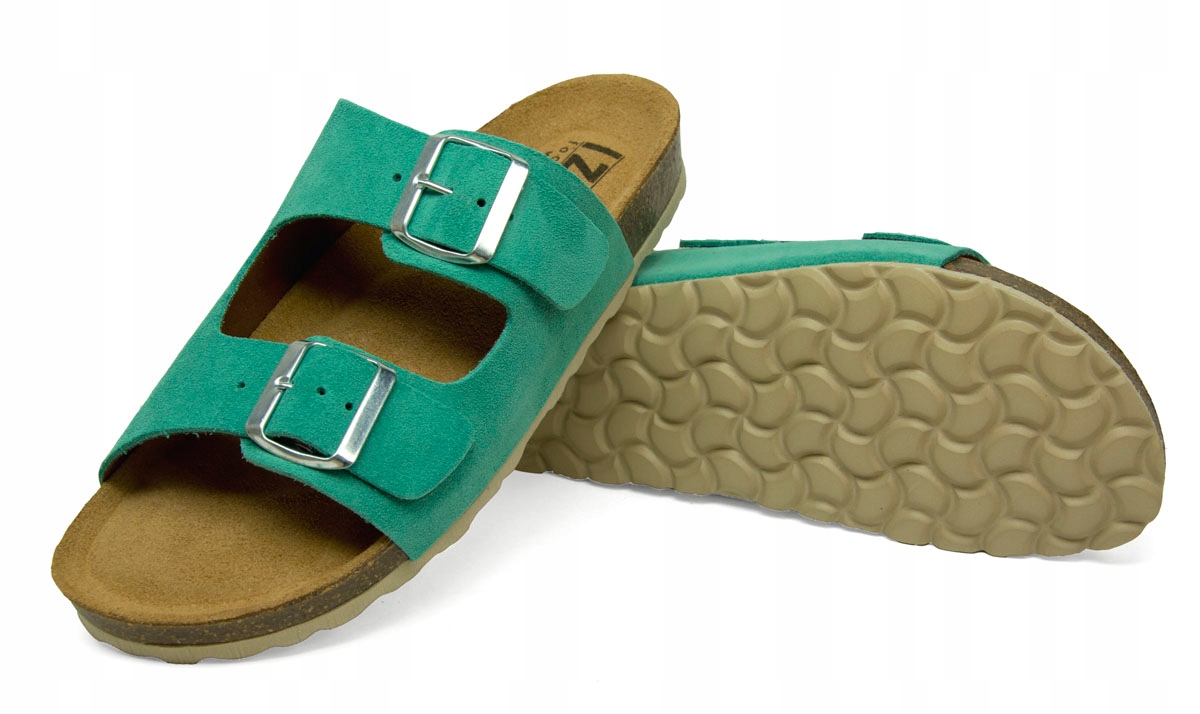 Nazouváky Izzi Biox Alex Aquario Leather, 39 Přírodní kůže Semiš