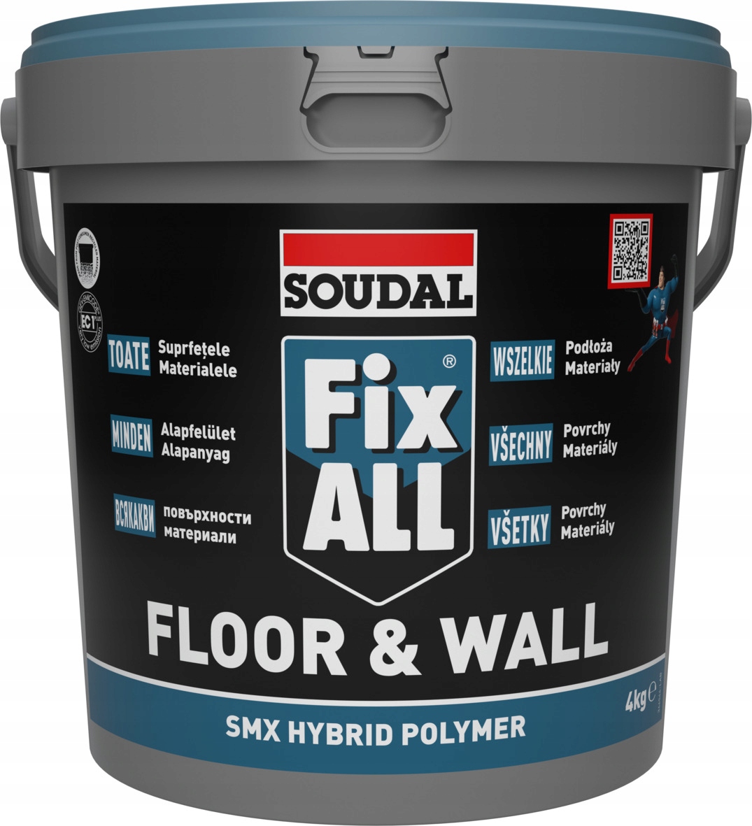 Soudal Klej hybrydowy Fix All Floor & Wall 4kg