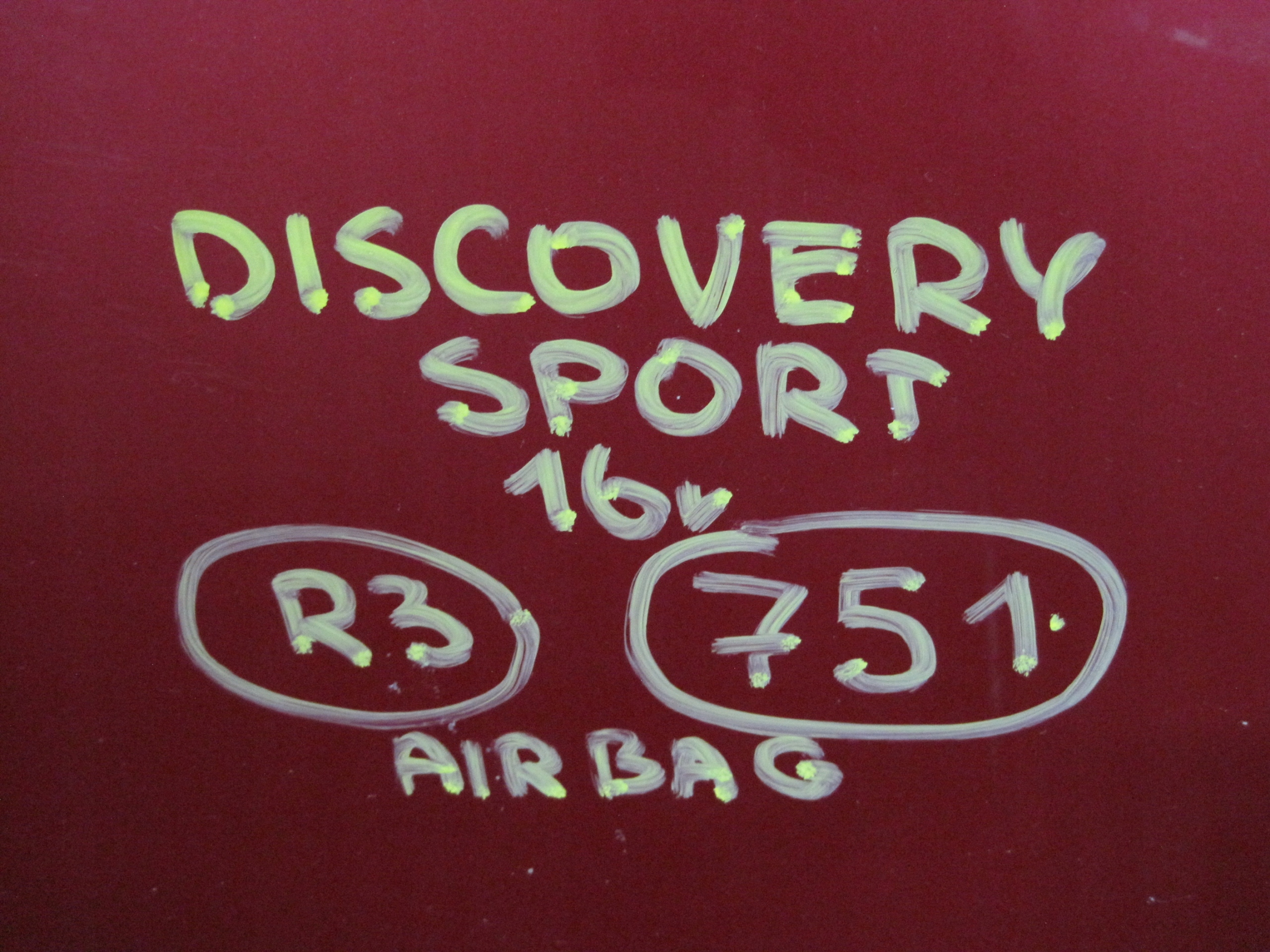 bonnet LAND ROVER DISCOVERY SPORT airbag