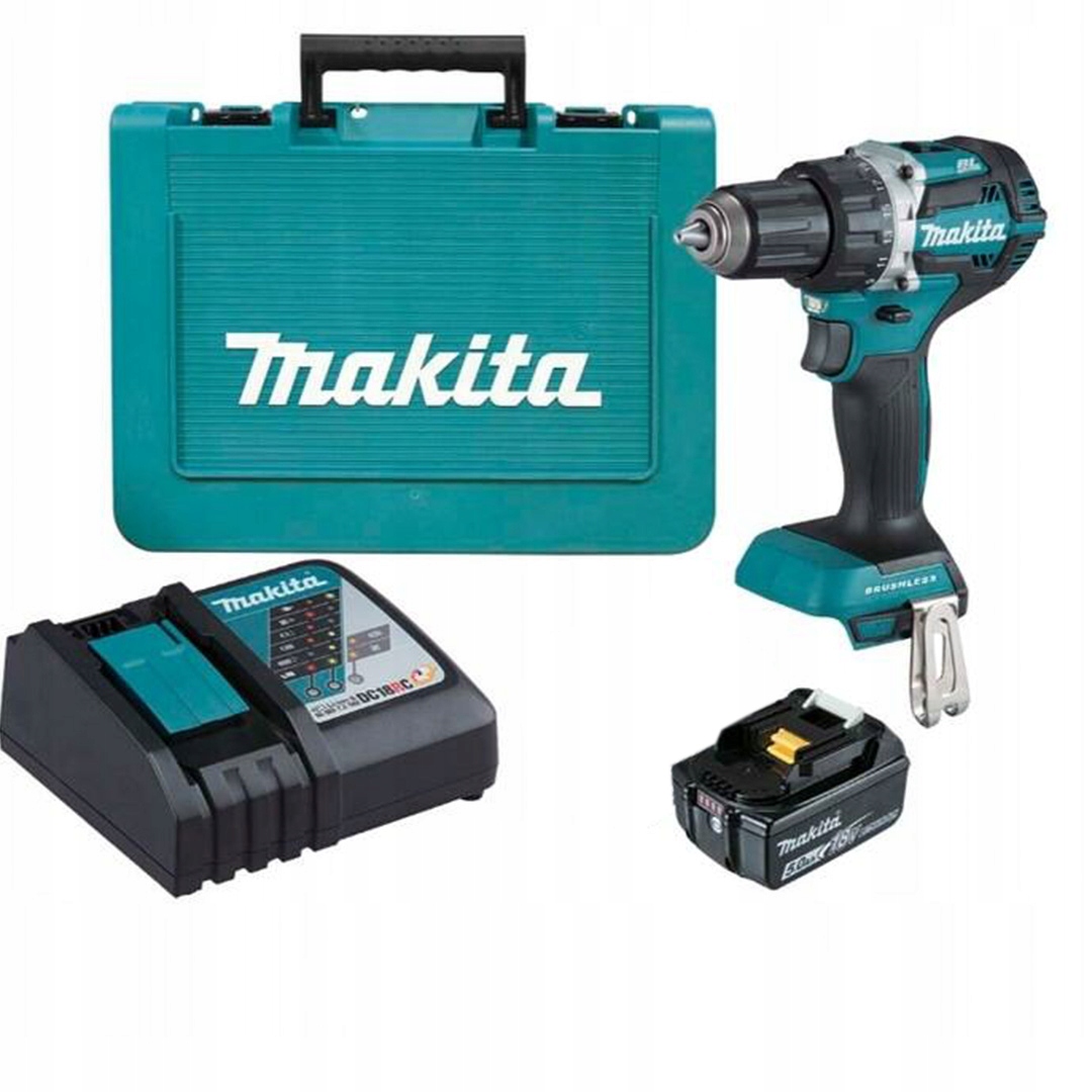 Wkrętarka Makita DDF484RT1E 18V Lxt Bl Xpt 1x5Ah walizka