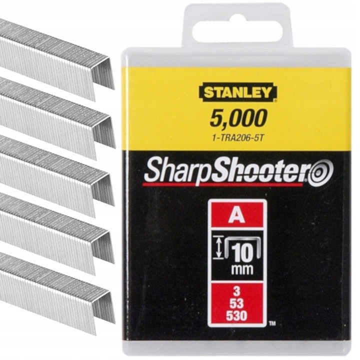 

Zszywki typ A zszywka 10mm 5000e Stanley TRA206-5T