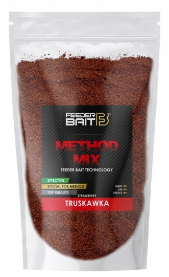 Zanęta Method MIX FEEDER BAIT TRUSKAWKA
