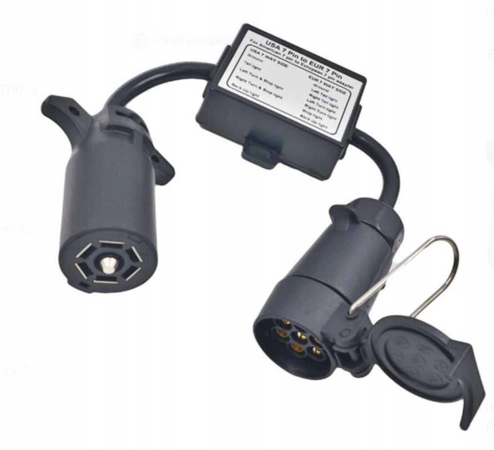 ADAPTER MODUŁ HAKA 7PIN USA 7PIN EUROPA Wiązka