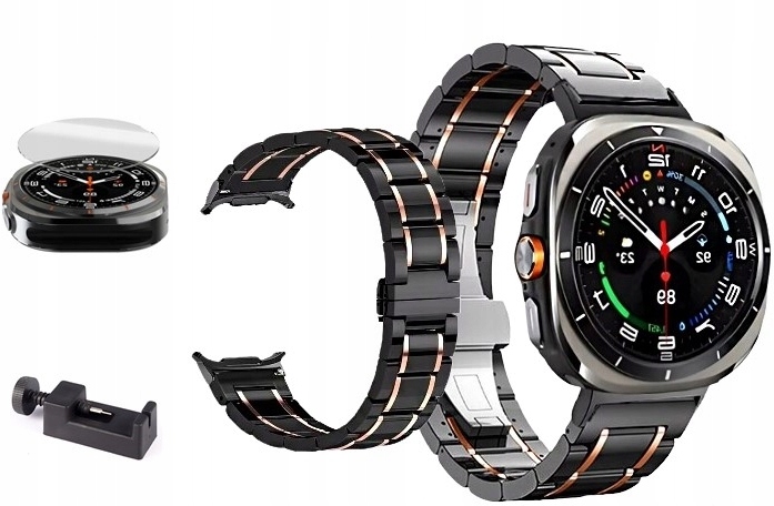 Bransoleta Ceramiczna Pasek Do Samsung Galaxy Watch Ultra 8 47MM 2025